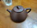 百年利永宜興紫砂壺純全手工原礦紫泥子冶石瓢壺功夫茶具泡茶壺 曬單實(shí)拍圖