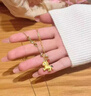 中國珠寶（Sino gem）馬上有錢(qián)銀項鏈女款本命年小馬吊墜生日情人節禮物女朋友送老婆 曬單實(shí)拍圖
