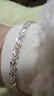 夢(mèng)金園新年禮物銀手鏈足銀999魚(yú)仔車(chē)花手鏈可愛(ài)小清新女款禮物 曬單實(shí)拍圖