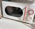 美的（Midea）小滋味系列微波爐變頻家用小型奶油風(fēng)一級能效微波爐經(jīng)典雙旋鈕邪修做飯20L M2H1 奶白色 曬單實(shí)拍圖