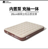 牧高笛（MOBIGARDEN）自動(dòng)充氣床 戶(hù)外露營(yíng)內置泵雙人氣墊床充氣墊 NX24663013 和風(fēng)沙 曬單實(shí)拍圖