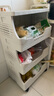 優(yōu)勤書(shū)架置物架帶輪移動(dòng)小推車(chē)教室書(shū)桌旁多層書(shū)本收納架落地放包神器 曬單實(shí)拍圖