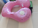 TLXT兒童游泳圈家用寶寶腋下圈3歲趴趴圈加厚防側翻浮圈嬰幼兒救生圈 【莓果熊】一體按壓充氣腋下圈 曬單實(shí)拍圖