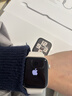 Apple/蘋(píng)果 Watch SE 智能手表GPS+蜂窩款44毫米星光色鋁金屬表殼星光色運動(dòng)型表帶M/L MXJ23CH/B 曬單實(shí)拍圖