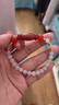 頂妃 川料涼山南紅瑪瑙 桶珠米珠勒子柿子紅 火焰紅散珠隔珠 約10*16MM(直徑*高)精選單顆 曬單實(shí)拍圖