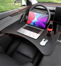 YZ適用于特斯拉小桌板Model3y車(chē)載餐盤(pán)折疊電腦桌板車(chē)用辦公桌 全系MY/3碳纖紋雙折疊桌板-一塊 曬單實(shí)拍圖