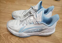 李寧閃擊9丨男鞋籃球鞋男新款低幫耐磨輕便實(shí)戰場(chǎng)地鞋 水藍色/銀色-6 40 曬單實(shí)拍圖