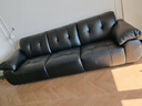 芝華仕大黑牛真皮沙發(fā)復古云朵客廳2025新款半青皮沙發(fā)3176B 瑪瑙黑-2.90M-進(jìn)口厚實(shí)半青皮 優(yōu)先發(fā)貨（詳詢(xún)客服） 曬單實(shí)拍圖