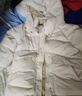 巴拉巴拉【IP】童裝兒童羽絨服女童冬長(cháng)款保暖外套 白色調00311 130cm 曬單實(shí)拍圖