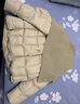 香影張予曦同款棉花糖短款羽絨服女2025冬季新款白鴨絨圍巾領(lǐng)外套 透明黃 S 曬單實(shí)拍圖