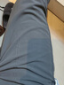 優(yōu)衣庫常規款男裝女裝保暖休閑長(cháng)褲/休閑褲褲子25秋冬新款479375 07 青灰色 L /175/88A 曬單實(shí)拍圖