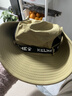 卡爾美（KELME）西部牛仔帽女戶(hù)外徒步登山帽遮陽(yáng)防曬帽草原川西旅游穿搭漁夫帽子 曬單實(shí)拍圖