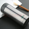 膳魔師（THERMOS）保冷保溫杯400ML高真空不銹鋼商務(wù)辦公保溫杯JCG-400C SBK 曬單實(shí)拍圖