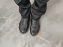 報喜鳥(niǎo)2026新款男士商務(wù)休閑鞋健步男鞋頭層牛皮運動(dòng)鞋戶(hù)外登山鞋慢跑鞋 黑色 39 曬單實(shí)拍圖