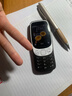 諾基亞（NOKIA）3210 4G 移動(dòng)聯(lián)通電信廣電全網(wǎng)通 2.4英寸雙卡雙待 直板按鍵學(xué)生功能機備用手機黑色 曬單實(shí)拍圖