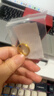 賽菲爾黃金戒指足金唯愛(ài).ONE男女情侶固口金戒指對戒婚戒 女戒 13號約2.85克 曬單實(shí)拍圖