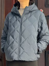 優(yōu)衣庫女裝PUFFTECH空氣棉服連帽外套478571 68 深藍色 S 曬單實(shí)拍圖