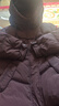 梵花秀（fanhuaxiu）媽媽冬裝羽絨棉服洋氣加厚棉襖2025新款中老年秋冬外套保暖棉衣女 紫色 洋氣羽絨棉衣 XL 建議穿90-110斤 曬單實(shí)拍圖