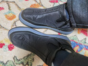 泰和源老北京布鞋冬款男士羊毛加厚保暖雪地靴中老年防水防滑軟底棉鞋 曬單實(shí)拍圖