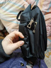 歐遙雙肩包男士背包大容量行李旅游包學(xué)生書(shū)包女初中商務(wù)筆記本電腦包 黑色【60L加固版】紅標 曬單實(shí)拍圖