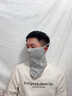 圣蘇薩娜防曬面罩男夏季遮陽(yáng)掛耳面巾口罩戶(hù)外男士騎行防曬面罩 幻彩淺灰 曬單實(shí)拍圖