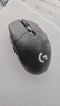 羅技（G）304 LIGHTSPEED無(wú)線(xiàn)鼠標 游戲鼠標 輕質(zhì)便攜 鼠標宏 絕地求生FPS英雄聯(lián)盟吃雞 生日禮物 黑色 曬單實(shí)拍圖