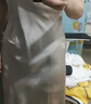 QUEEN.EASY真絲睡衣女夏季蕩領(lǐng)純色性感吊帶睡裙女士家居服禮物送女友 曬單實(shí)拍圖