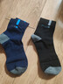 浪莎襪子男100%純棉男士運動(dòng)襪男藍球襪中筒襪舒適透氣吸漢棉襪男襪 黑2藏青2深灰2 均碼 曬單實(shí)拍圖