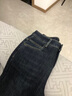 RAJKPOOR復古高腰牛仔直筒褲女褲子2025年秋季新款今年流行加絨闊腿長(cháng)褲子 復古藍-九分褲《加絨款》 加絨 L /建議109-118斤 曬單實(shí)拍圖