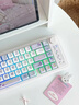 迪士尼（Disney）D68米妮無(wú)線(xiàn)藍牙靜音鍵盤(pán)三模有線(xiàn)鍵盤(pán) 女生高顏值打字辦公鍵盤(pán)ipad平板筆記本電腦通用 紫白米妮【有線(xiàn)版】 曬單實(shí)拍圖