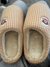 大嘴猴（paul frank）棉拖鞋女秋冬情侶時(shí)尚家居厚底毛絨保暖棉鞋男PF806 曬單實(shí)拍圖