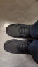 安踏踏洲大棉鞋休閑鞋男鞋冬季革面加絨加厚保暖厚底增高耐磨運動(dòng)鞋子 曬單實(shí)拍圖