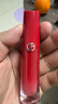阿瑪尼紅管水唇紗唇釉#560春色 顯白桃花粉素顏口紅潤唇膏新年禮物 曬單實(shí)拍圖