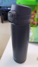 虎牌（TIGER）保溫杯小清新風(fēng)便攜大容量彈蓋男女水杯MKR-W050-KRT炭黑色500ML 曬單實(shí)拍圖