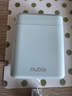 努比亞（nubia）充電寶糖果帶線(xiàn)10000毫安【蘋(píng)果17全系快充+3C認證】45W雙向快充數顯適用紅魔小米可上飛機高鐵 藍 曬單實(shí)拍圖