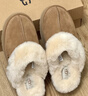UGG春季女士經(jīng)典舒適厚底毛拖包頭休閑懶人毛毛鞋勃肯鞋 1122550 CHE|栗色 36 尺碼偏小，建議拍大一碼 曬單實(shí)拍圖