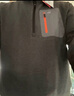 蕉內（Bananain）【王一博同款】熱皮702++男士速干半拉鏈長(cháng)袖機能T恤保暖運動(dòng)上衣 【拼色胸袋版】羊90度灰 M 曬單實(shí)拍圖