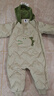 迷你巴拉巴拉連體羽絨服男女童寶寶冬季加厚三防萌趣動(dòng)物毛絨帽羽絨連體衣 曬單實(shí)拍圖