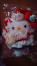 蓓沐格HelloKitty掛件玩偶掛件圣誕節可愛(ài)毛絨公仔包包鑰匙扣顏值周邊 圣誕抱雪人kitty掛件 （愛(ài)心扣帶吊牌） 13cm 曬單實(shí)拍圖