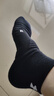 安德瑪（Under Armour）襪子【3雙】籃羽毛球運動(dòng)短襪男女跑步防臭加厚毛巾中棉襪筒 曬單實(shí)拍圖