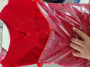 皮爾卡丹高貴中老年媽媽100%純羊絨衫女秋冬新款寬松旗袍領(lǐng)針織毛衣打底衫 大紅【禮盒包裝】 3XL 140-155斤 曬單實(shí)拍圖