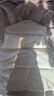 BEIN SPACE冬季新品95白鵝絨800蓬戶(hù)外輕量鵝絨馬甲防風(fēng)背心C004 燕麥白 S 曬單實(shí)拍圖