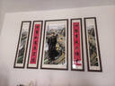良木毛主席像中堂畫(huà)毛爺爺客廳掛畫(huà)毛澤東農村堂屋五聯(lián)字畫(huà)高端卷軸 A-萬(wàn)里長(cháng)城 中間160*80cm+兩邊160*35cm【桌面到頂高度≥2米】 田園柚木色HA1【實(shí)木框+油畫(huà)布+玻璃】 一套五聯(lián)+高清 曬單實(shí)拍圖