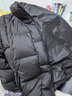 太平鳥(niǎo)男裝 【余三火同款】可拆卸連帽羽絨服男短款外套冬季面包服 15D立領(lǐng)靜謐黑 L 曬單實(shí)拍圖
