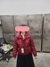 啄木鳥(niǎo)安哥拉紅羽絨服女短款2025冬季新款小個(gè)子白鴨絨立領(lǐng)面包服外套潮 安哥拉紅【高品質(zhì)】 S 【適合80-110斤】 曬單實(shí)拍圖