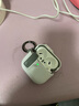 鵬谷適用蘋(píng)果AirPods4保護套apple airpods 4代耳機殼磁吸自動(dòng)彈蓋降噪耳機倉硅膠保護殼白色 曬單實(shí)拍圖