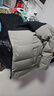 阿迪達斯（adidas）火鍋羽絨服男防風(fēng)保暖男裝舒適休閑運動(dòng)服連帽外套 卵石銀灰 XL 曬單實(shí)拍圖