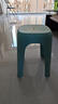 美麗雅凳子加厚塑料板凳可疊放高成人凳客廳餐桌梳妝臺用4只裝 曬單實(shí)拍圖