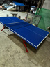 雙魚(yú)（DOUBLE FISH） 室外乒乓球臺球桌標準SMC一體化面板家用戶(hù)外防水防曬乒乓球案子 318E 室外球桌 抗老化臺面 曬單實(shí)拍圖
