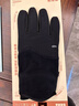 蕉下（beneunder）手套冬季男騎行手套滑雪手套女防風(fēng)保暖手套玩雪防滑可觸屏登山黑 曬單實(shí)拍圖